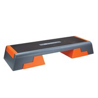 Stepp-benk - Gra og oransje Stepp-benk - Gra og oransje