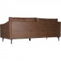 Vintage sofa 3-seter brun 223 cm Vintage sofa 3-seter brun 223 cm