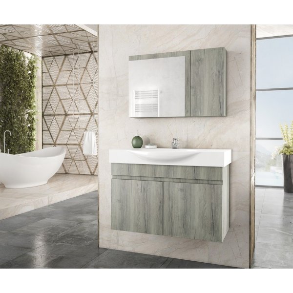 Mbelpakke Galaxia 85 Brown Wood