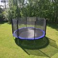 Kundebilde Trampoline med sikkerhetsnett - 425 cm