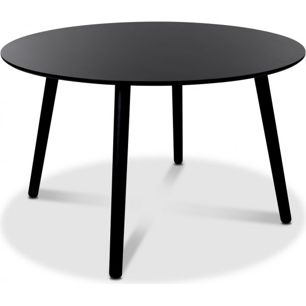 Spisebord svart Ø120 cm - Rosvik Spisebord svart Ø120 cm - Rosvik