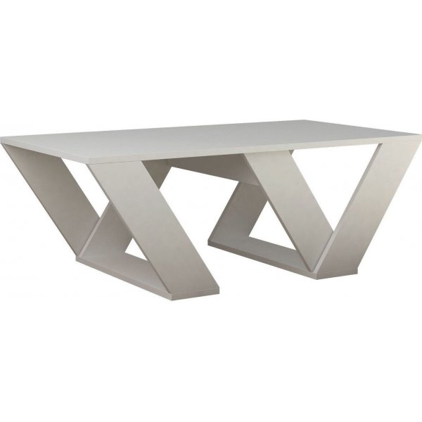 Pipra salongbord 110 x 60 cm - Hvit Pipra salongbord 110 x 60 cm - Hvit