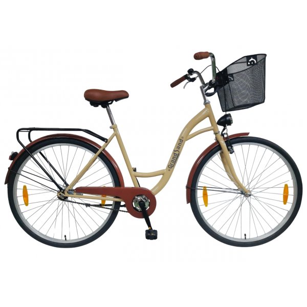 Damebysykkel - Cappuccino - 28\\\" hjul | 20\\\" stlramme