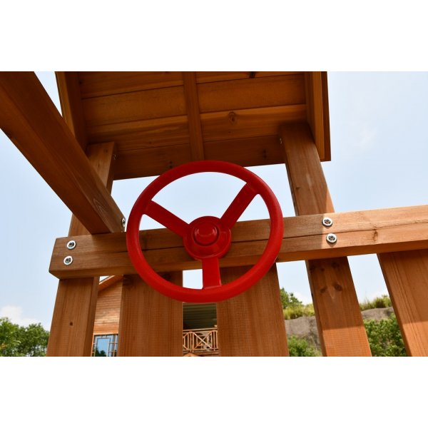 Leketårn med huskestativ og sklie Leketårn med huskestativ og sklie