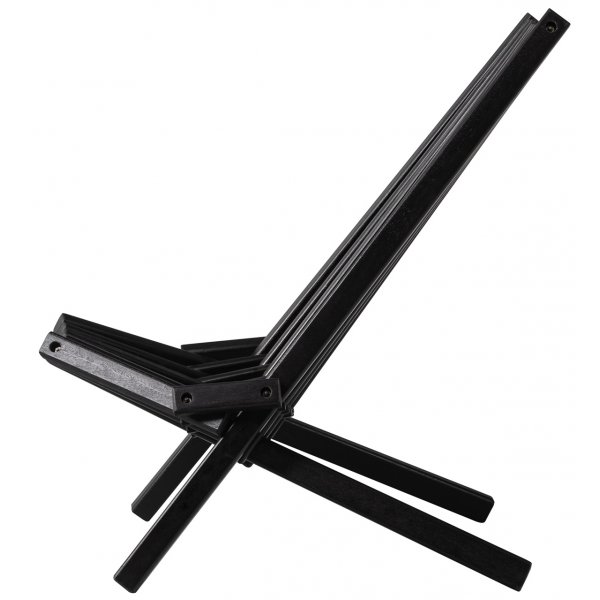 Calcutta fluktstol med nakkepute - Svartbeiset Calcutta fluktstol med nakkepute - Svartbeiset