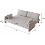 Sovesofa 210 cm beige - Bella Sovesofa 210 cm beige - Bella