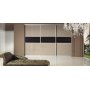 Venedig skyvedr for garderobeskap - 3 Drer - Panel - Valgfri farge