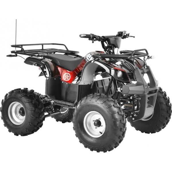 Elektrisk ATV - Rage - Rd metallikk