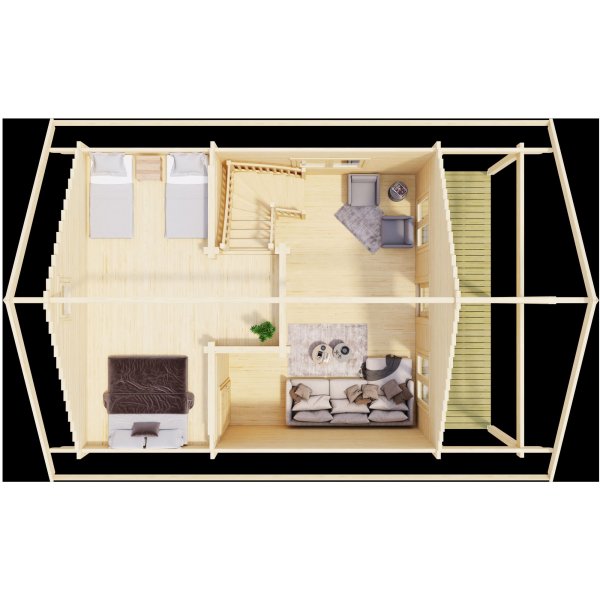 Feriehus Ingela C - 36,9 m�