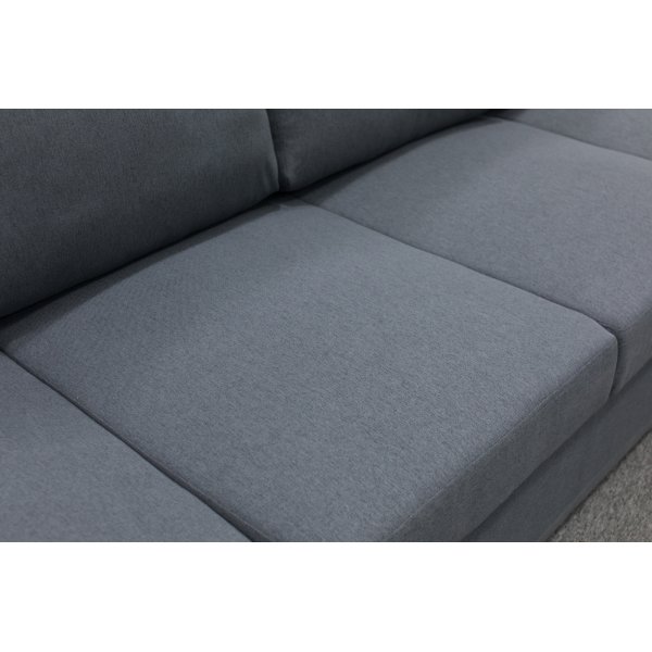 U-sofa Solna vendbar - 367 cm - mørk grå U-sofa Solna vendbar - 367 cm - mørk grå