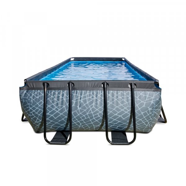 Basseng 5,4x2,5 m Premium + Tak & varmepumpe