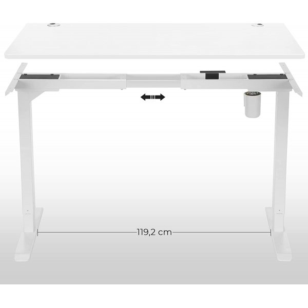 Eleonore bordplate 140 x 70 cm - Hvit Eleonore bordplate 140 x 70 cm - Hvit
