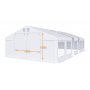 Partytelt i PVC - 6 x 70 m