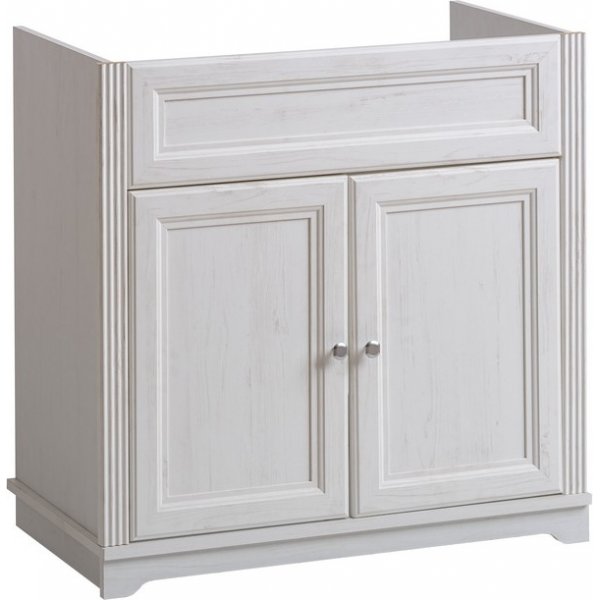 Underskap til vask, Palace, hvit 821 - 80 cm