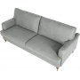 1 Howard Sofa 3-seter grå - 210 cm bred - Watford Deluxe