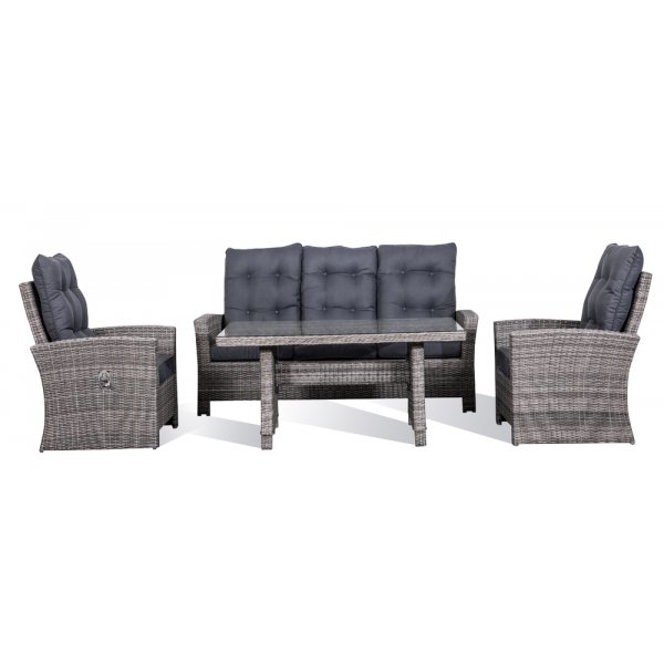 Liberty utemøbelgruppe - Beige + Tekstilimpregnering for utemøbler Liberty utemøbelgruppe - Beige + Tekstilimpregnering for utemøbler