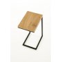 Sidebord / Laptopbord - Eik/svart Sidebord / Laptopbord - Eik/svart