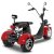 Elscooter Trehjuling - Rød 2000W