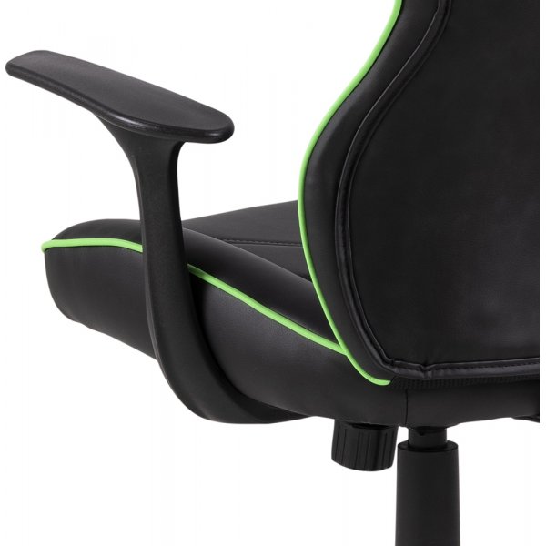 Vayne svart gamingstol med grønne detaljer Vayne svart gamingstol med grønne detaljer