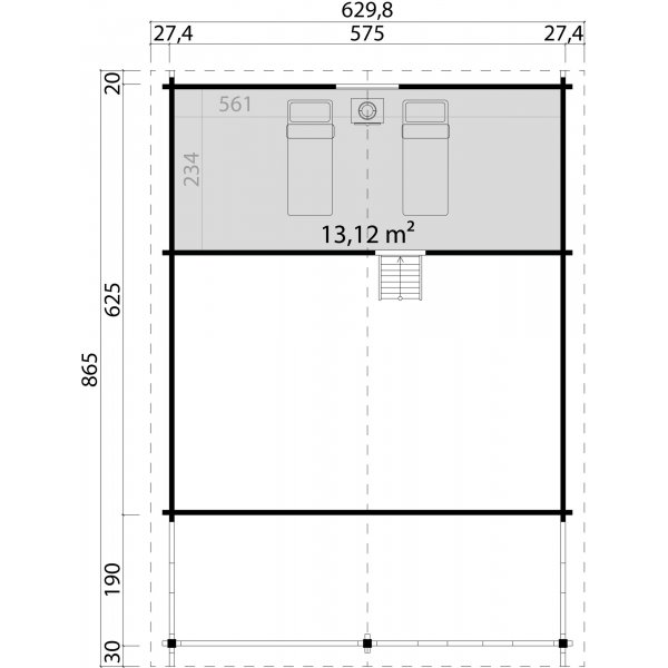 Feriehus Signe B - 38,3 m�