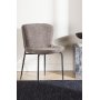 Modesto spisestol - Brun boucle