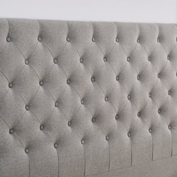 Deluxe quiltet hodegavl 160 x 125 cm - Gr�