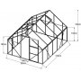 Drivhus Walk-in - 7,8 m
