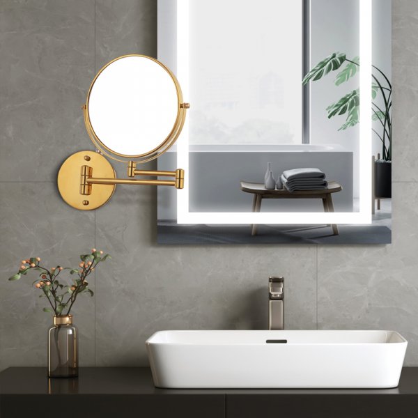 Veggmontert sminkespeil | 3x forstrrelse | Jessie