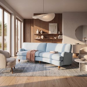 Sofa Lysebl� 300 cm - Howard Luxor