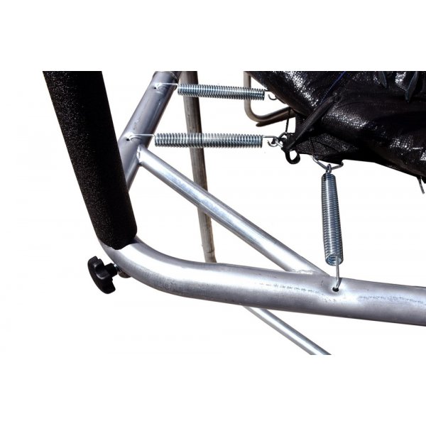 Rektangulær trampoline med sikkerhetsnett - 366 x 244 cm + Jordanker 40 cm - 4 stk Rektangulær trampoline med sikkerhetsnett - 366 x 244 cm + Jordanker 40 cm - 4 stk