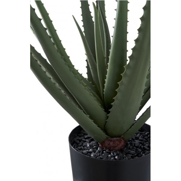 Aloe Vera kunstig plante - H:51 cm - Gr�nn