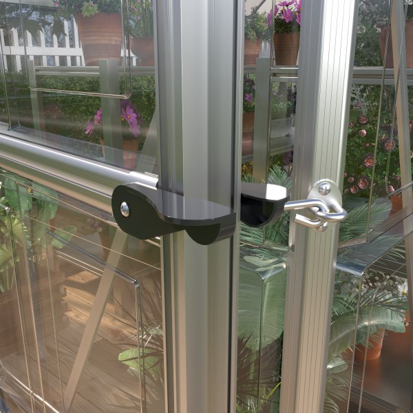 Drivhus Harmony Gardeney 8,7 m� frittst�ende aluminiums-polykarbonat