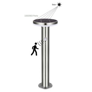 Solcelledrevet pullert med sensor Solcelledrevet pullert med sensor