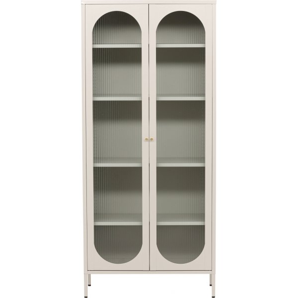 Lima vitrineskap beige Lima vitrineskap beige