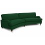 Sofa Howard Luxor m�rkegr�nn - XL 275 cm