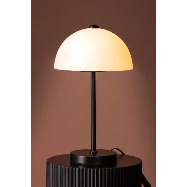 Ferrand bordlampe - Hvit/svart