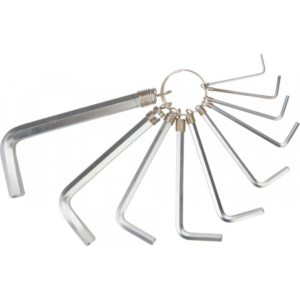 Umbrakonkkelsett 1,5 - 10 mm, 10 deler
