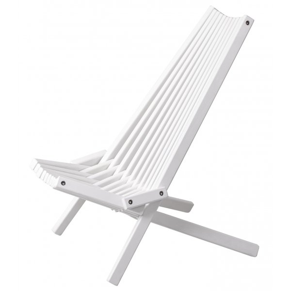 Calcutta solseng med nakkepute - Hvit Calcutta solseng med nakkepute - Hvit