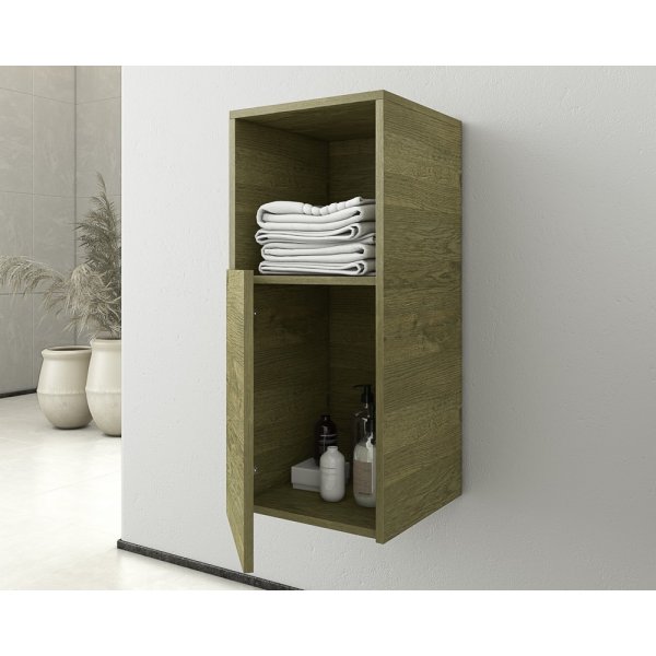 Møbelpakke Sorrento 75 - Naturfarget med speil- & sideskap Møbelpakke Sorrento 75 - Naturfarget med speil- & sideskap