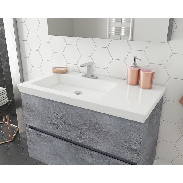 Møbelpakke Luxus 85 granitt Møbelpakke Luxus 85 granitt