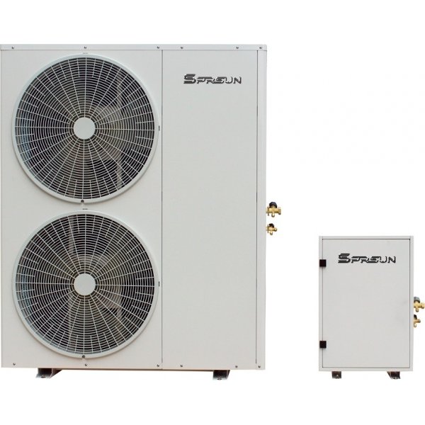 Luft-vann varmepumpe EVI Split - 16 kW