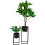 Blomsterholder 2 stk. Svart - Marla Blomsterholder 2 stk. Svart - Marla