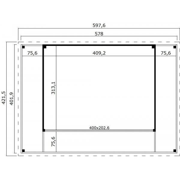 Anneks Katja D .V2 - 23,1 m² Anneks Katja D .V2 - 23,1 m²