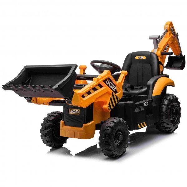 Traktor for barn med 2 gravskuffer | JCB