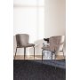 Modesto spisestol - Brun boucle