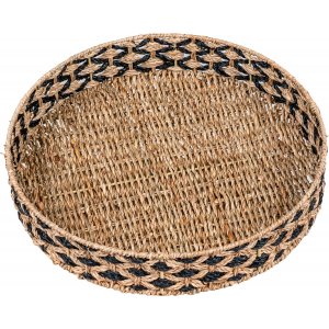 Nerja brett - Sort/beige