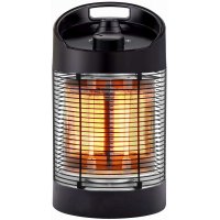 Terrassevarmer stående - 350-700W - Svart Terrassevarmer stående - 350-700W - Svart
