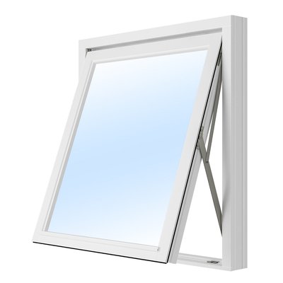 Hengslet vindu - 3-glass - Tre - U-verdi 1,1 - Uttak