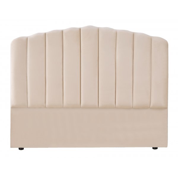 Sengegavl buet beige 180 x 125 cm - Laholm