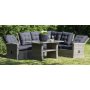 Orlando utembelgruppe med hy rygg (justerbar) - Gr kunstrotting